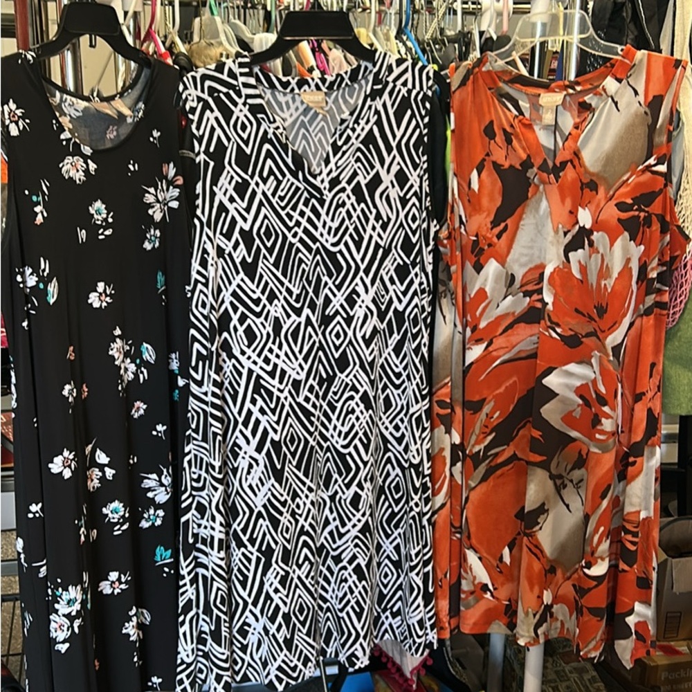 Chico’s Sleeveless Sheath Dresses XL